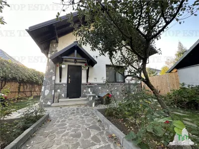 Vila cocheta de vanzare 5 camere cu 436 mp teren si toate utilitatile, mobilata si utilata in centrul Comunei Cornu - foto 12