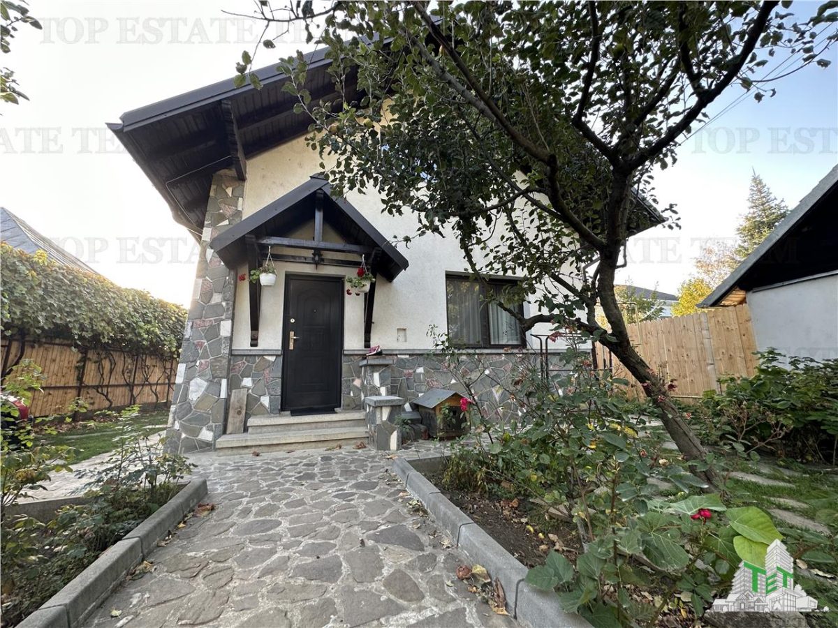 Vila cocheta de vanzare 5 camere cu 436 mp teren si toate utilitatile, mobilata si utilata in centrul Comunei Cornu - foto 12
