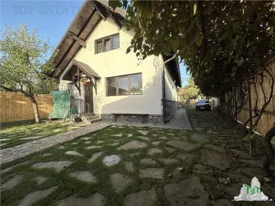 Vila cocheta de vanzare 5 camere cu 436 mp teren si toate utilitatile, mobilata si utilata in centrul Comunei Cornu - foto 13