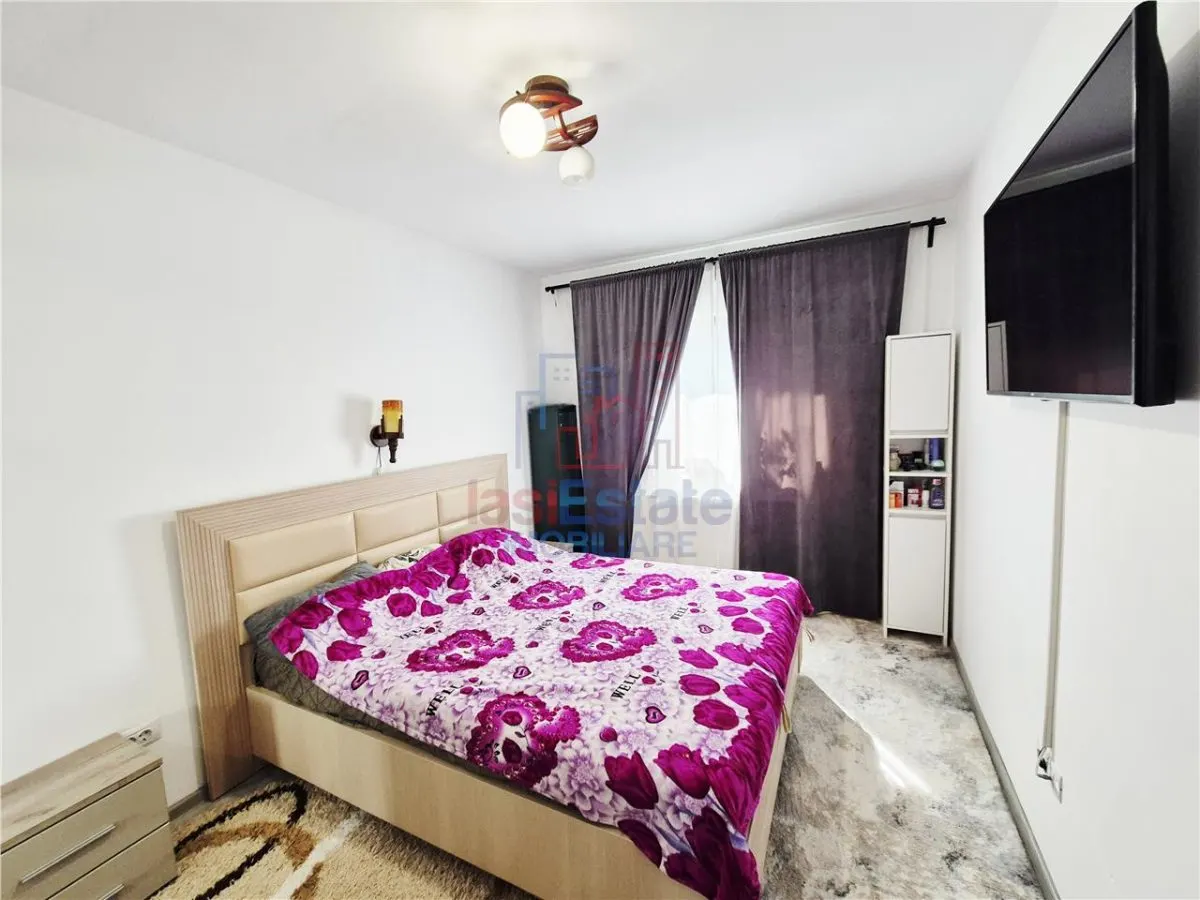 Appartement 2 Chambres avec Distribution Séparée, 1er Étage à Bucium avec Parking - foto 4