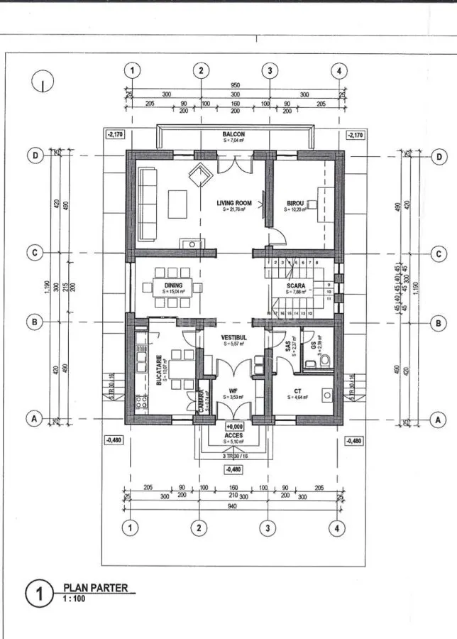 Casa Individuala la Rosu - 250 mp - Teren 10 ari - Scheia - foto 12