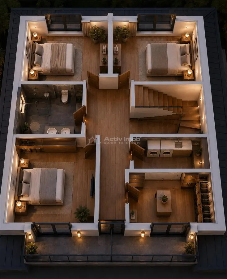 Casa Individuala la Rosu - 250 mp - Teren 10 ari - Scheia - foto 15