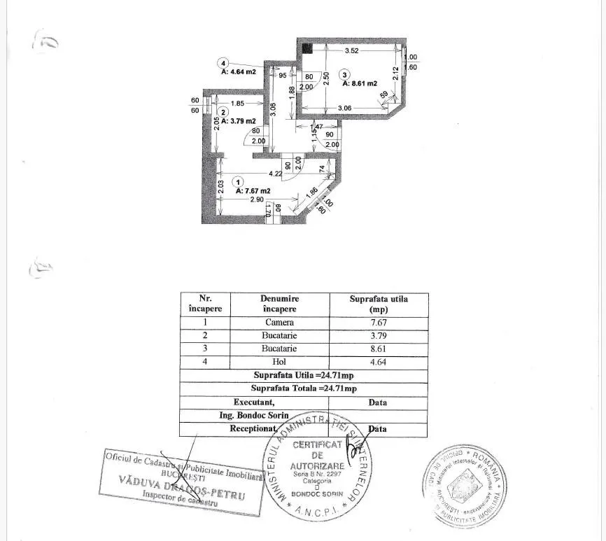 2 camere - centrala termica - et 3 + mansarda - Vasile Lucaciu - foto 15