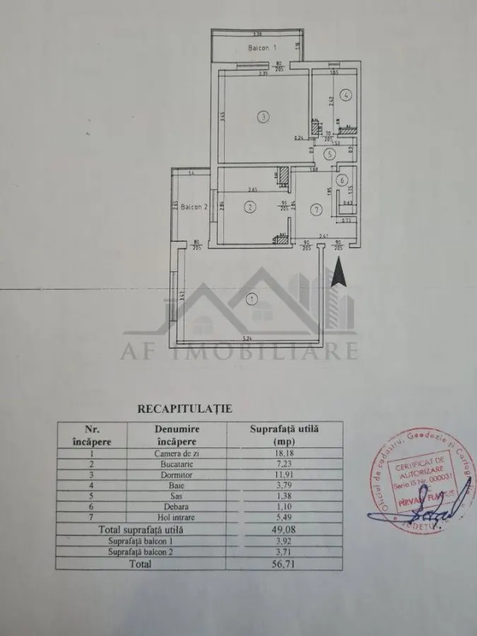 Apartament 2 camere decomandat, mobilat si utilat - CUG - foto 6