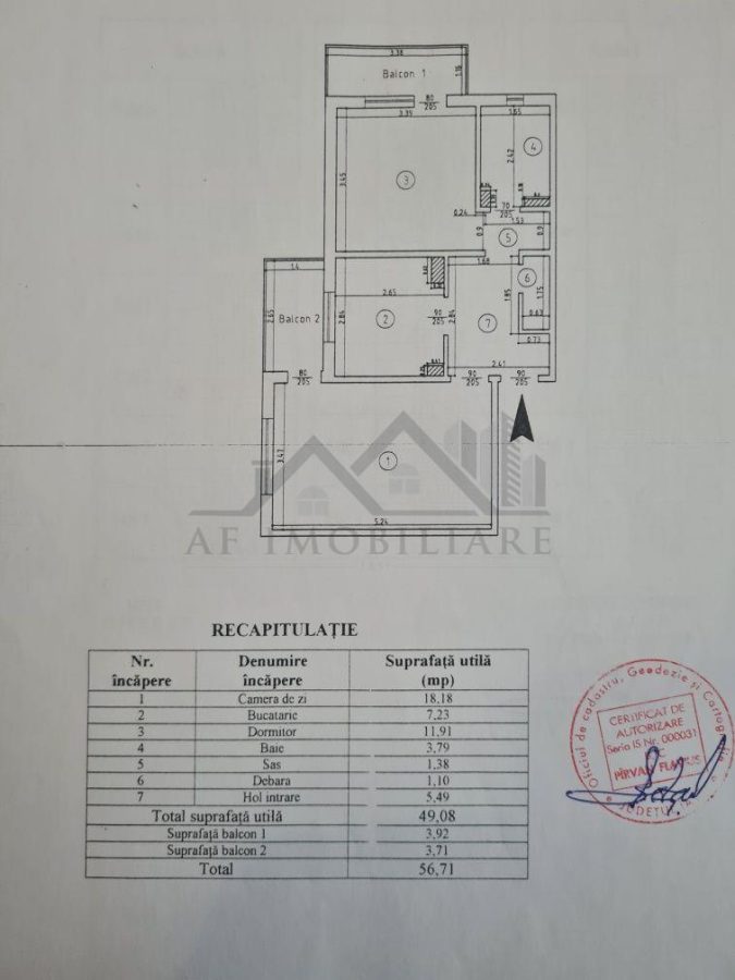 Apartment with 2 bedrooms for sale 57 sqm in Iasi, Nicolina area - foto 7