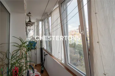 Apartament 3 camere cu centrala proprie si 2 bai, Calea 13 septembrie, de inchiriat - foto 11