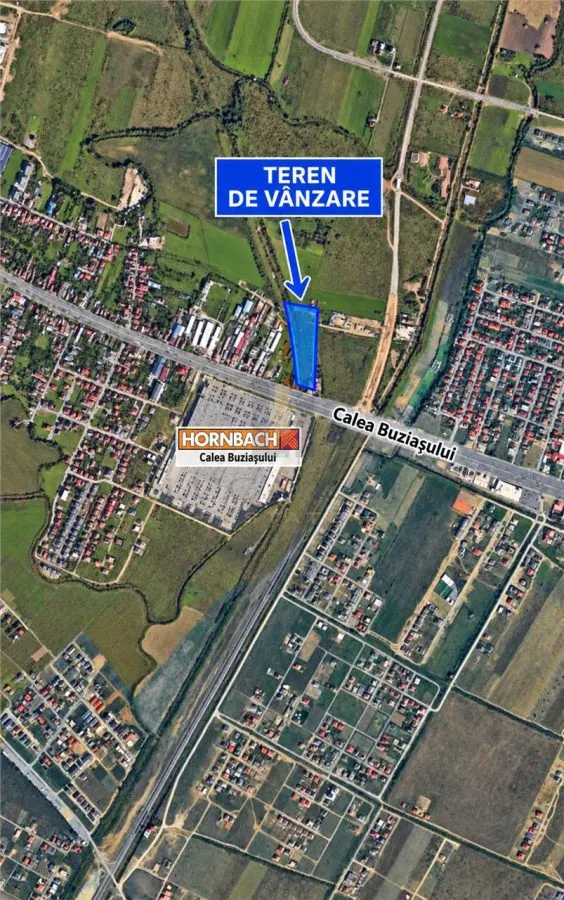 OPORTUNITATE DE INVESTITIE 3.548 MP , Timisoara,CALEA BUZIASULUI , ZONA HORNBACH - foto 1