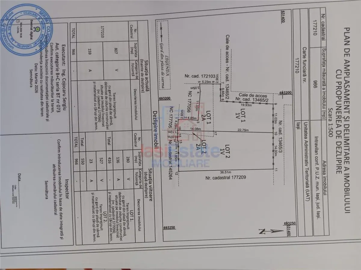 OCAZIE! Str Podisului TEREN 550mp intravilan utilitati aproape lot de casa - foto 11