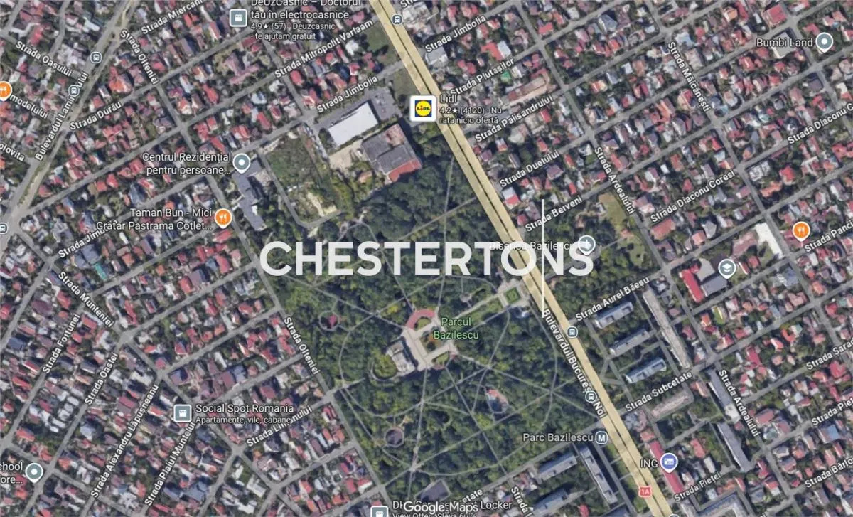 Land Plot Bucurestii Noi - Bazilescu Park, 350 sqm, 12m Frontage - foto 1