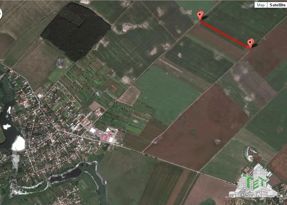 Oferim spre vanzare 6 loturi de teren extravilan (agricol) in Petrachioaia ILFOV la doar 1,9 euro/mp. - foto 16