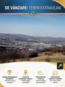Land with Spectacular Views - Tomesti