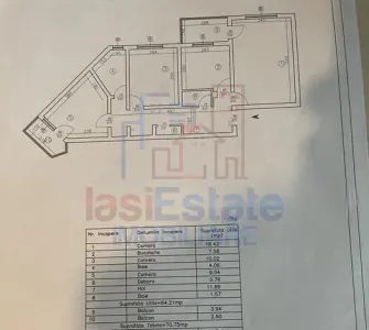 Apartamento de 3 Dormitorios, Distribución Independiente, 71 m², Planta Baja, CUG - Rond Vechi - foto 8