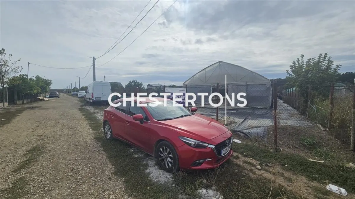 Teren 1500mp cu sera functionala langa Padurea Ciorogarla - foto 3
