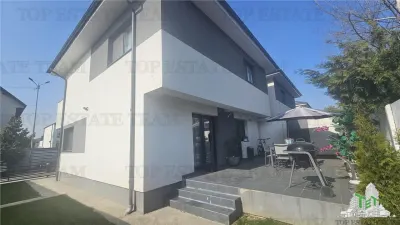 Villa de Luxe 4 Chambres avec Panneaux Solaires à Chiajna - foto 12