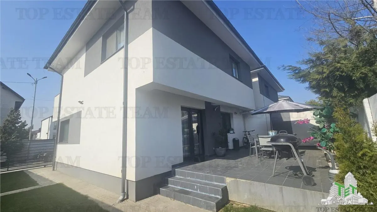 Villa de Luxe 4 Chambres avec Panneaux Solaires à Chiajna - foto 12