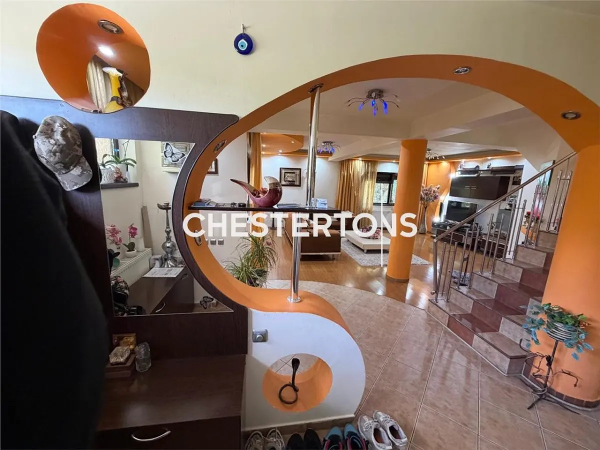 Vila 5 camere cu teren generos, Popesti, la cheie mobilata si utilata modern. - foto 9
