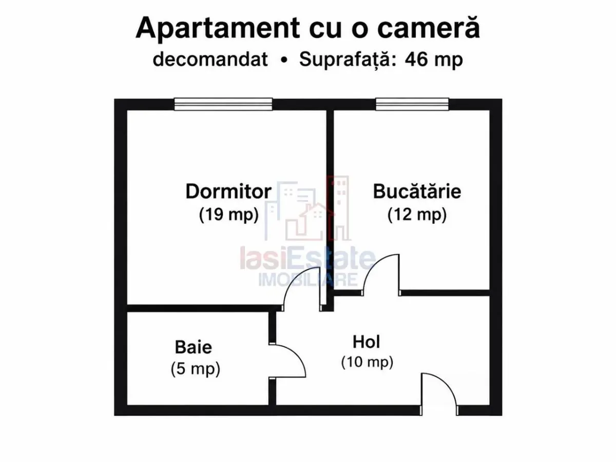Apartament cu o camera de inchiriat in Frumoasa - foto 8