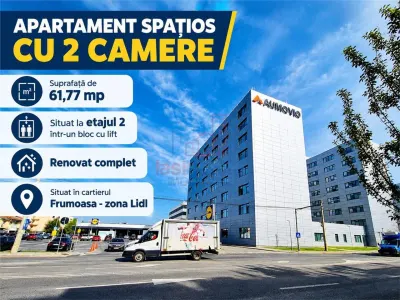 Apartament cu doua camere de vanzare in Frumoasa - Iasi