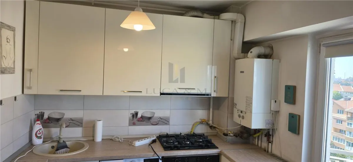 Apartament 1 camera decomandat ,38 mp utili ,Zona Modern,Dorobantilor , mobilat și utilat - foto 14