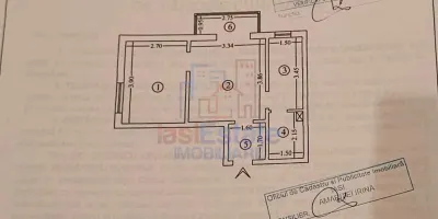 2-Bedroom Apartment, 37 sqm, 2nd Floor, Podu Ros - Tesatura, Iasi - foto 6