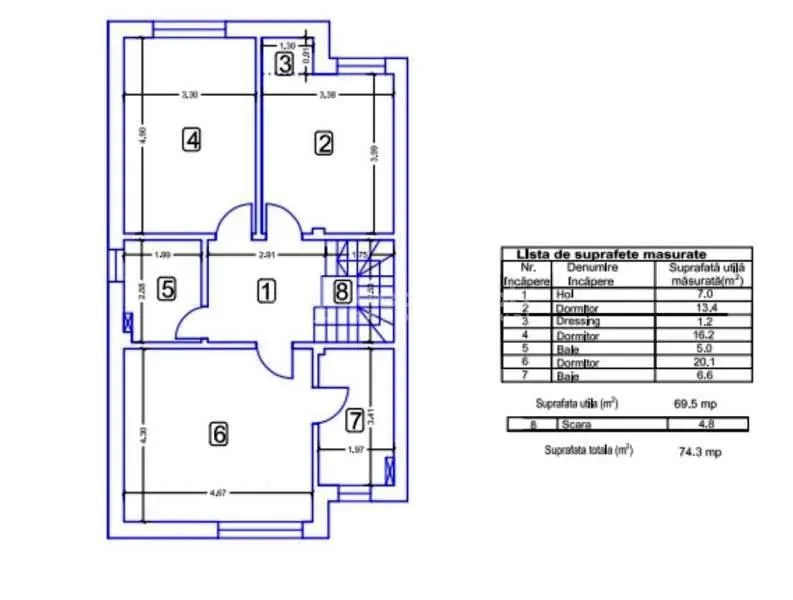 销售 - 现代双联别墅 - Prelungirea Ghencea，Cartierul Latin - €235,000 含增值税 - foto 20