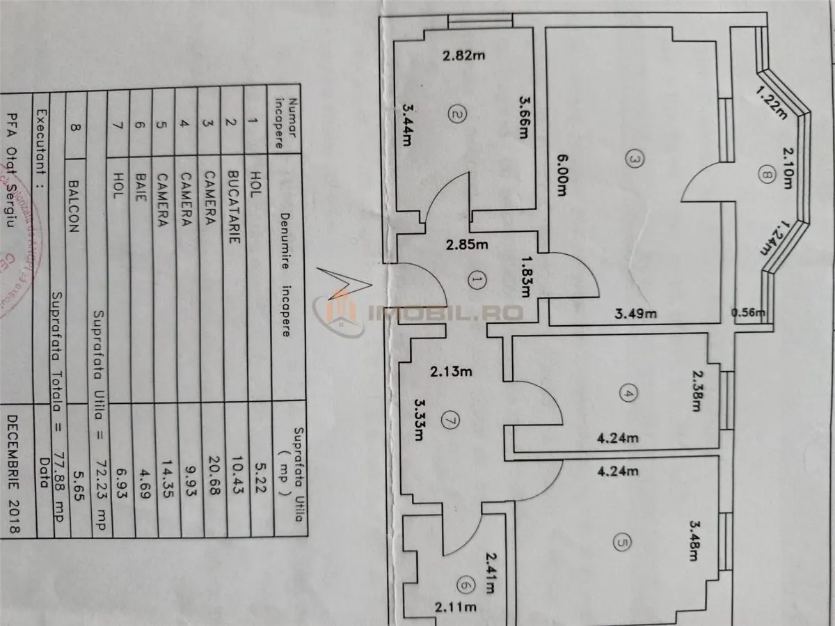 Appartement 3 Pièces, Esplanada–Nicolina, Iași - foto 7
