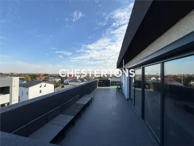 Penthouse 107mp, complet utilat si mobilat premium, in zona Cartierul Latin, Bragadiru - foto 15