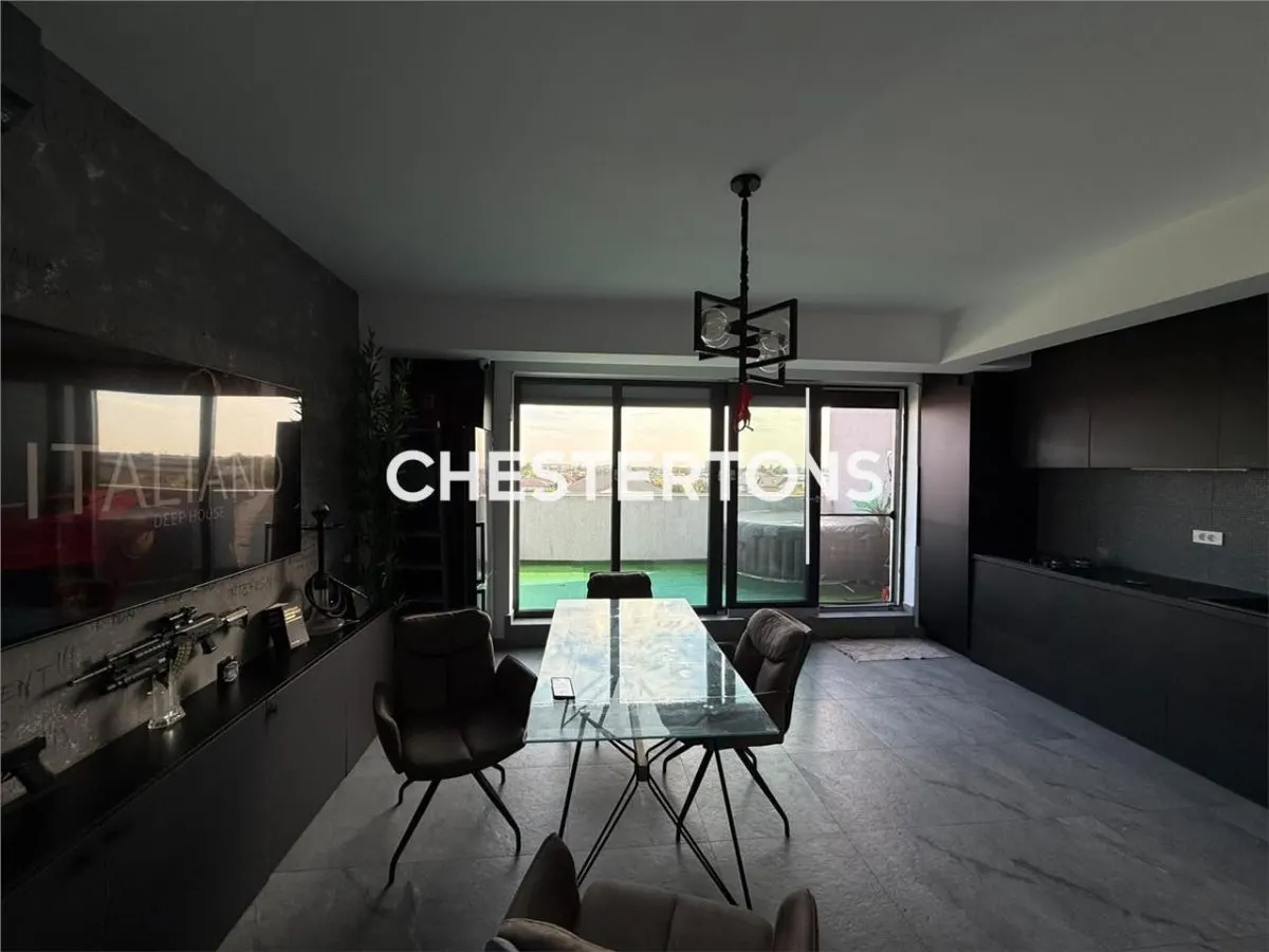Penthouse 107mp, complet utilat si mobilat premium, in zona Cartierul Latin, Bragadiru - foto 9