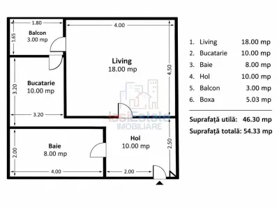 Spacious One-Bedroom Apartment for Sale in Valea Lupului - foto 10