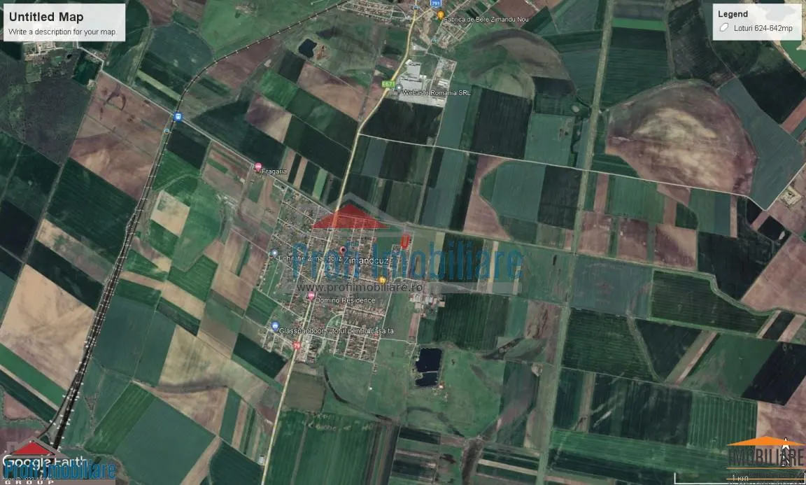 Vindem locuri de casa 540 sau 640mp in Zimand Cuz 7 km de Arad - foto 13