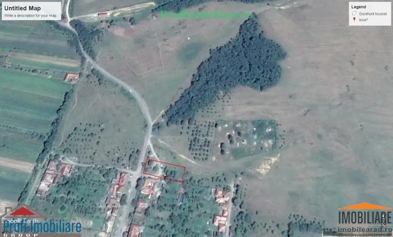 Teren intravilan 1080 mp in Gurahont, jud. Arad - foto 8