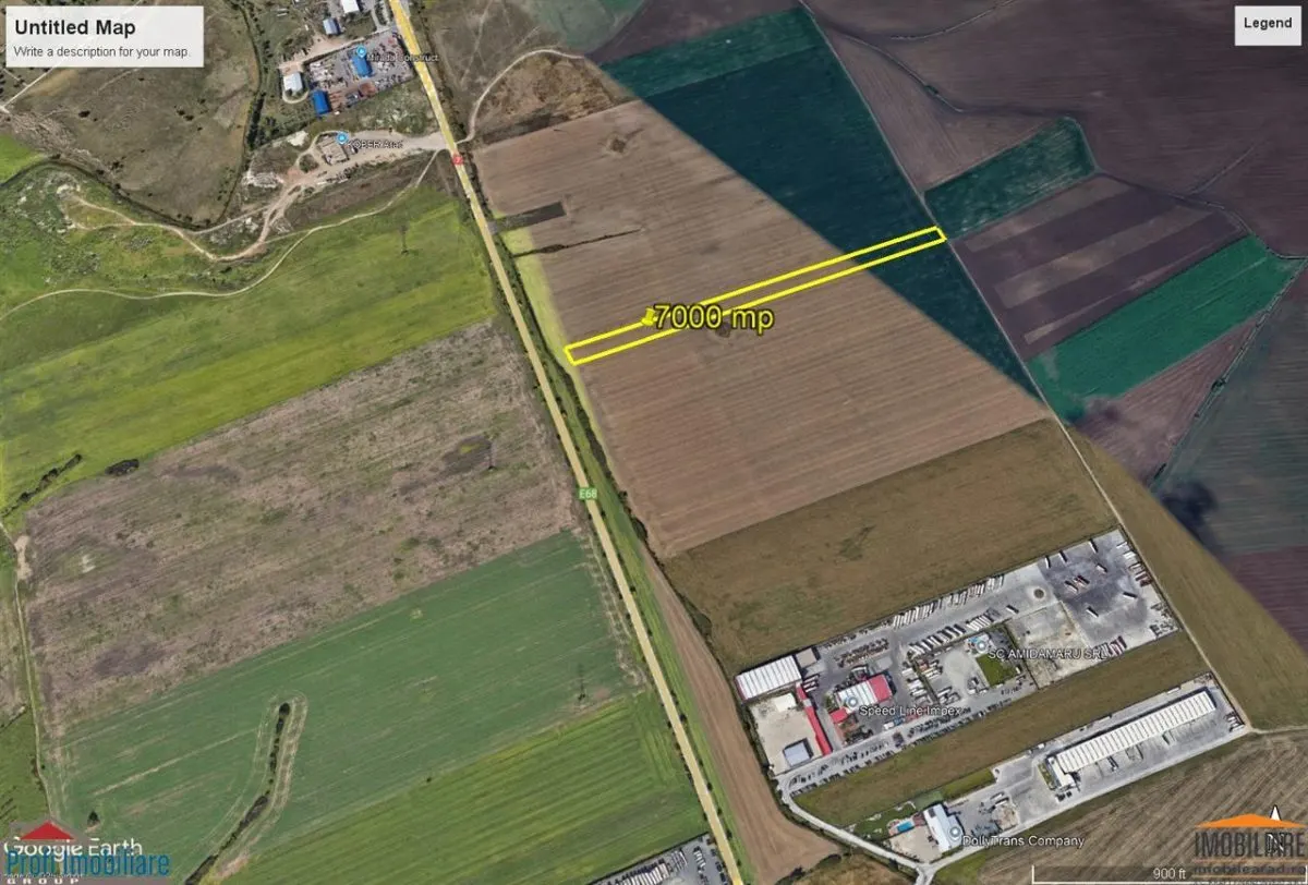 7,000 sqm Industrial Land, Arad – E68 Bypass - foto 2