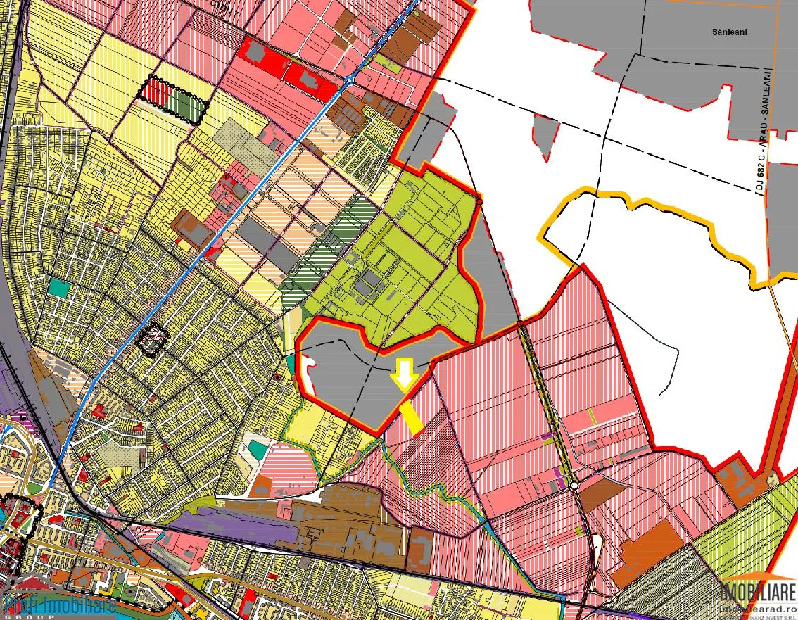 10,000 sqm Land Plot, Gradina Postei Area, Arad - foto 1