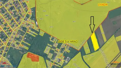 10,000 sqm Land Plot, Gradina Postei Area, Arad - foto 2