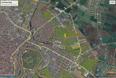 10,000 sqm Land Plot, Gradina Postei Area, Arad - foto 6