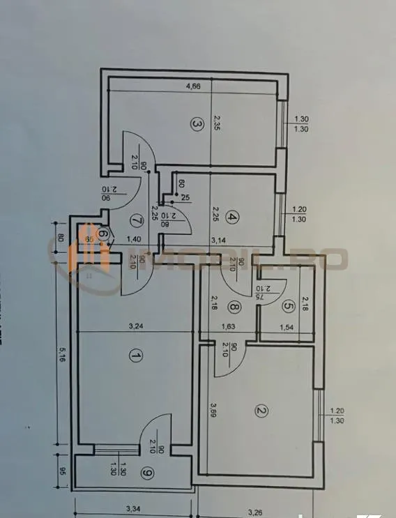Apartamento de Dos Dormitorios, Tudor Vladimirescu, Iași - foto 9