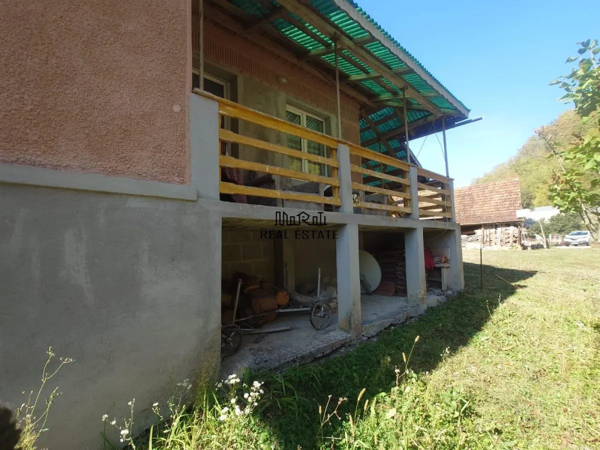 Doua case, teren si padure in Mihaileni - Buces - foto 13