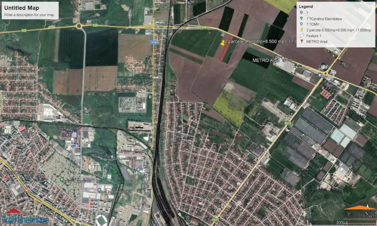 Deux Parcelles Urbaines de 17.000 m², Façade Route de Ceinture, Arad - foto 7