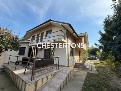 Villa 7 Chambres, Meublée et Équipée, Terrain 1 110 m², Garage, Stoenesti, Giurgiu - Floresti