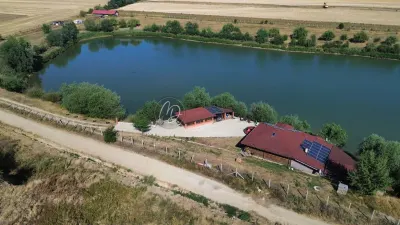 Chalet en Rondins avec Lac Privé de Pêche - foto 3