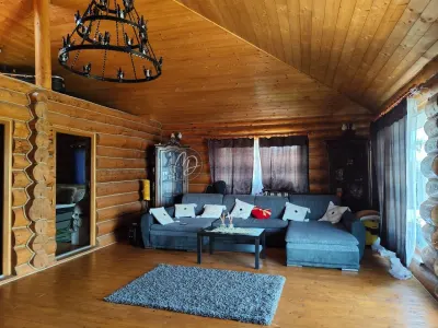 Chalet en Rondins avec Lac Privé de Pêche - foto 10