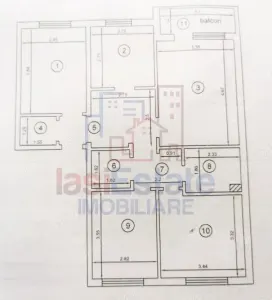 Galata, Iași: Apartamento de 4 Dormitorios con Distribución Separada - Iasi