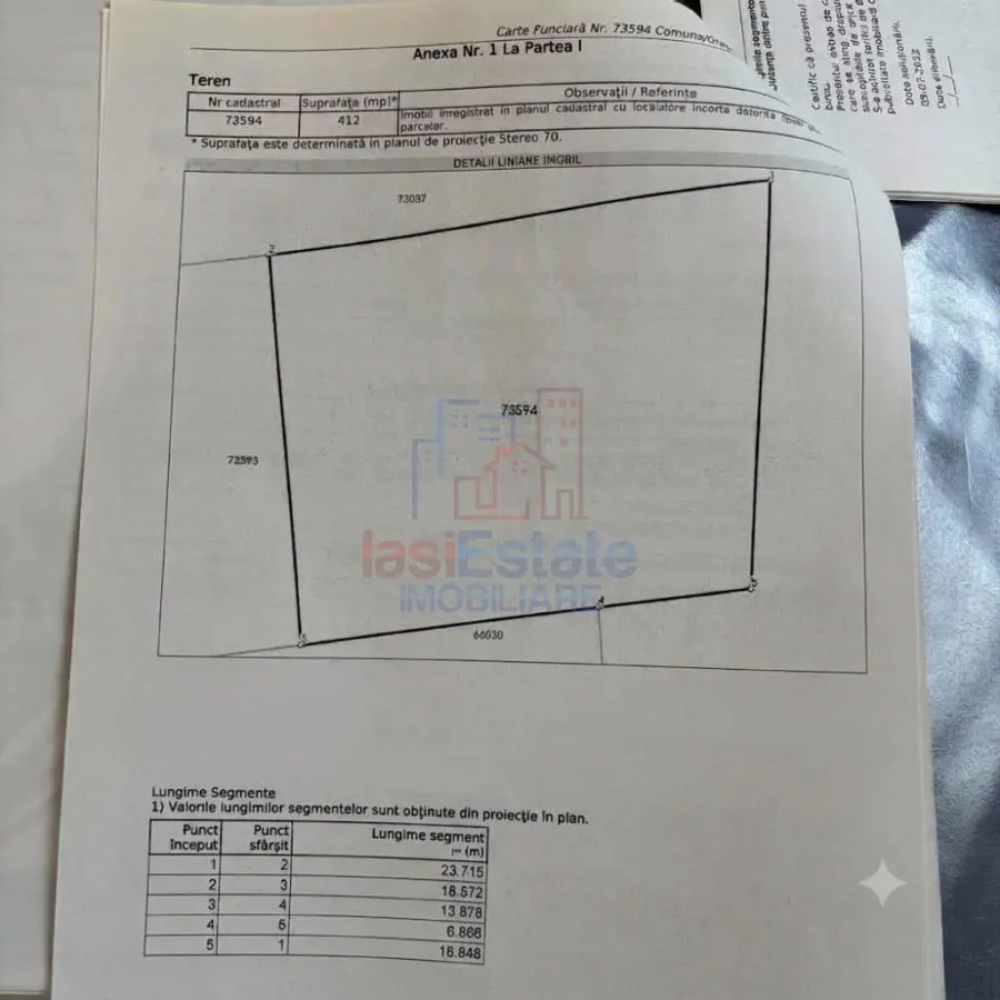 Terrain 500 m², Prêt à la Construction, Vișan - foto 2