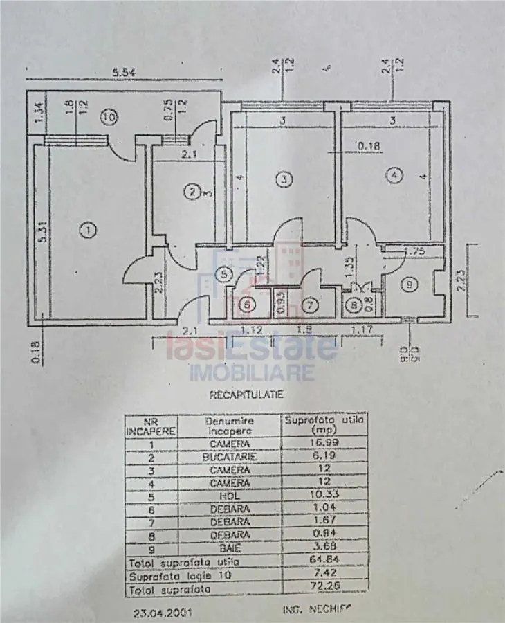 3卧室分离式布局公寓，波杜罗斯 – 独立供暖 - foto 1