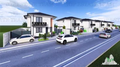 Vila Smart individuala 4 camere, stil mediteraneean, 130 mp utili, 260 mp teren, finisaje de lux si toate utilitatile in zona Prelungirea Ghencea - Bucuresti