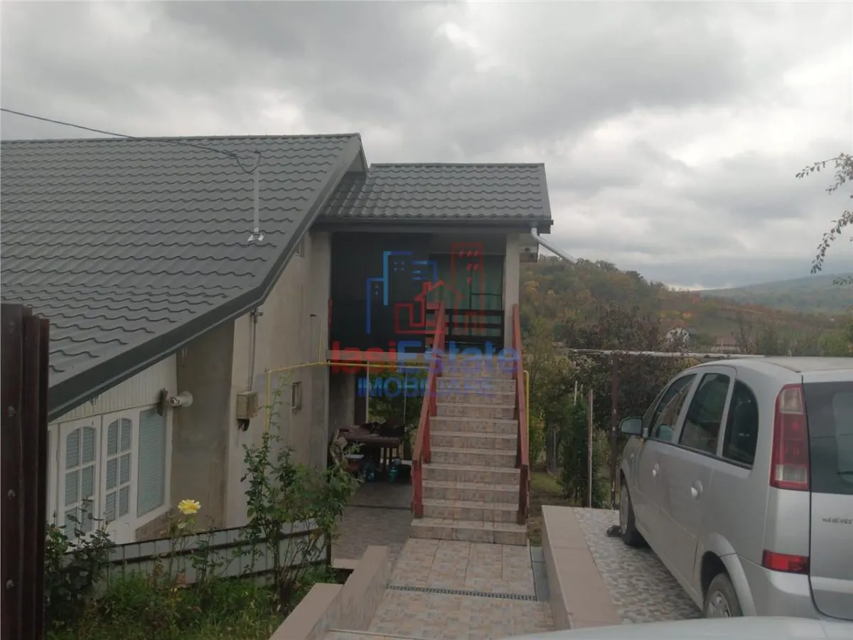 Chicirea Tomesti la sosea Vila P+M SC=140mp Teren 2200mp amenajat vie livada - foto 2