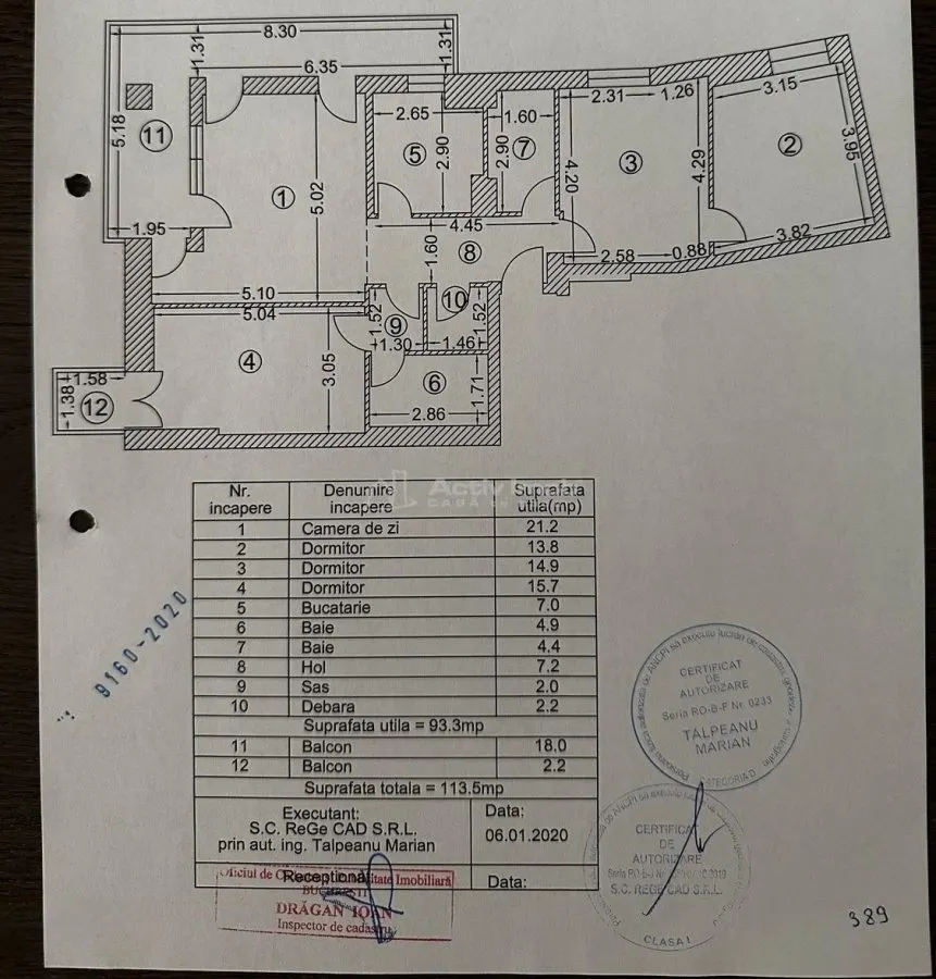 4 camere premium de inchiriat - Union Plaza, Bulevardul Unirii - foto 18