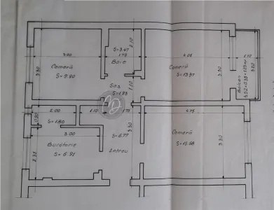 MDI apartament renovat cu 3 camere B-dul Dacia - foto 10