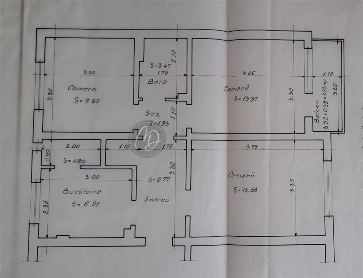 MDI apartament renovat cu 3 camere B-dul Dacia - foto 10