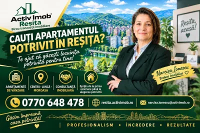 Resita, Apartam. 2 cam. Cf.1 Sporit, Decom. Zona Lunca - foto 9